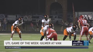 UNDER THE LIGHTS: Gilmer Buckeyes vs. Van Vandals