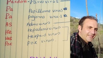 DNA Envelped and non Enveloped viruses easy trick to remmeber