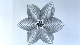 Pattern 546|Zentangle|Zentangle art|Zenfloral art|Zendoodle art|Floral art|Doodle art|Geometric art
