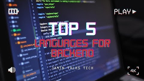 Top 5 Programming Languages for Backend Development