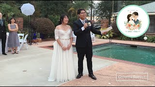 Funny Groom&#39;s Speech 2022