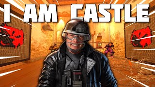 STREAMER CHALLENGES CASTLE to 1V1 in SIEGE (Deadly Omen)