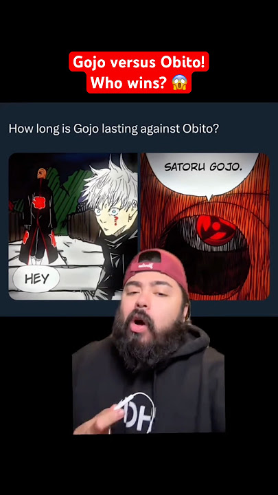 Obito Would EASILY SLAM Gojo! 😮‍💨🔥 #anime #naruto #jujutsukaisen #shorts