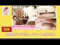 ［前編］肥後めぐみ型紙ショップ！型紙＆作り方☆大容量ジャバラカードケースパターン動画