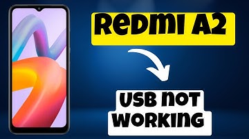 Redmi A2 Usb not working problem || USB problem solved || How to fix usb not working issue