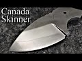 How to make a Canada knife ( A Canadian skinning knife )