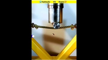 Hydraulic vs ropes #whatif #likes