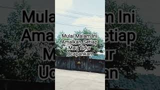 Mulai Malam Ini Amalkan Setiap Mau Tidur #islamicvideo