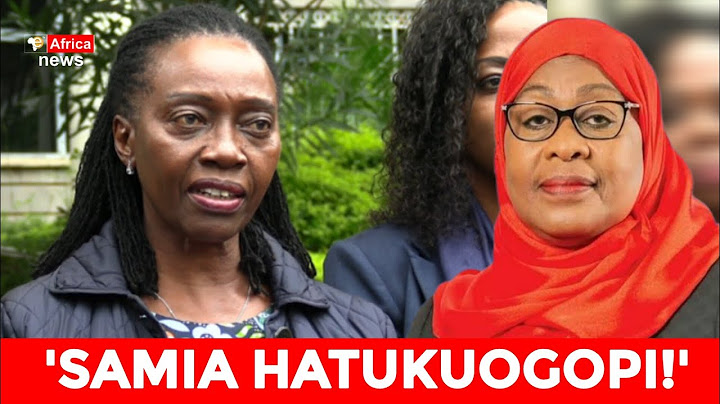 DRAMA UNFOLDS‼️: "I DONT FEAR YOU SULUHU" Martha Karua fires a fierce shockwave to Tanzania's Suluhu