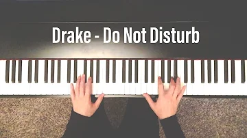 Drake - More Life - Do Not Disturb Cover - Instrumental - David Friman | katy Piano Instructors