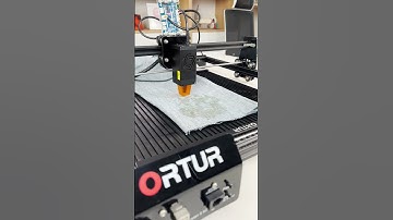 Laser engraving test | Denim | Jeans #shorts