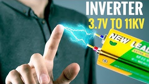 Inverter 3.7V to 11K Voltage Without Transfermer || Extensive activity