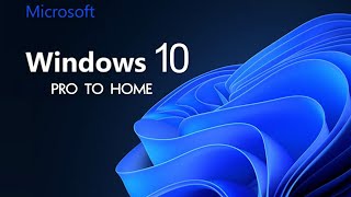Windows 10 pro to Home downgrade | Tested in 2 device | Simple working method