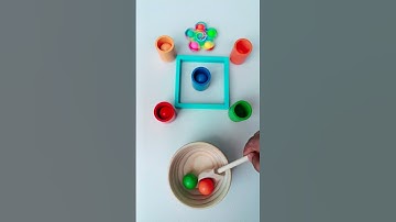 Color sorting ASMR #Shorts3 ,#Fidgettoys #ASMRrelaxation #Viral #Trending