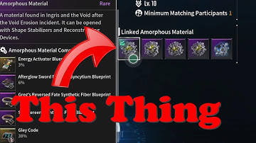 How to get Linked Amorphous Material | The First Descendent