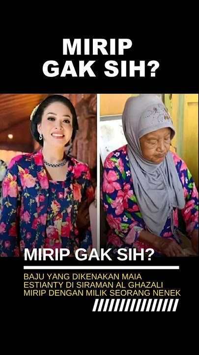 Does Maia Estianty's Dress Look Similar to This Grandmother's?