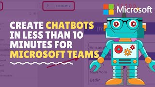 Creating chatbots in Microsoft Teams in 10 minutes screenshot 2