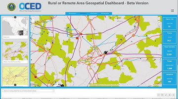 Rural or Remote Areas Geospatial Dashboard Tutorial for OCED ERA Program