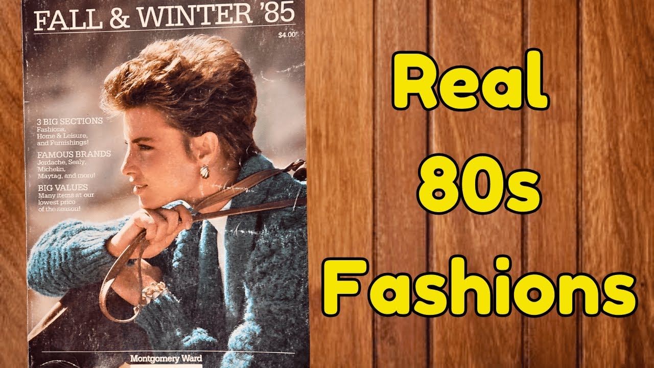 What We Really Wore in the 80s | 1985 Montgomery Ward Catalog Flip Through