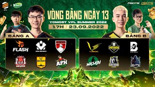 [YOMOST VFL SUMMER 2022] Ngày 13 | HEAVY giảm sút phong độ cực mạnh, Bảnh ôm mặt khóc