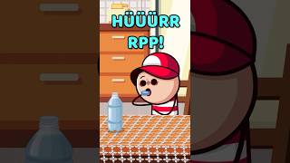 My Little Brother Drinking Water From The Lid Resimi