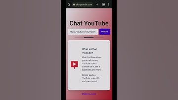 Summarize and Chat with YouTube Videos
