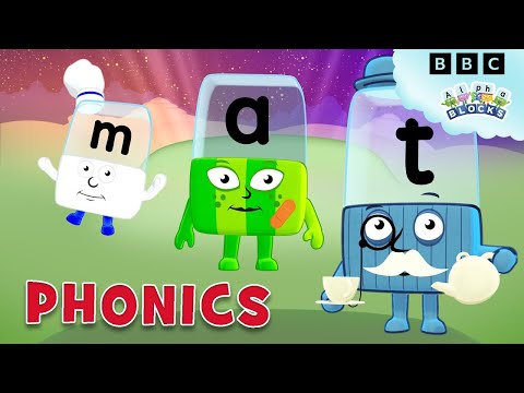 One Syllable Words | Phonics For Kids - Learn To Read | Alphablocks