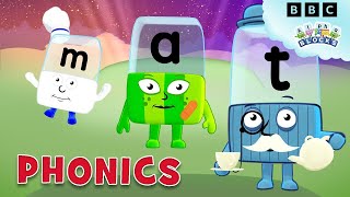 One Syllable Words | Phonics for Kids  Learn To Read | Alphablocks