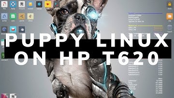 Run Puppy Linux From USB Drive on HP ThinClient T620