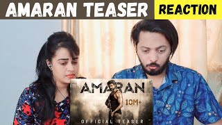 AMARAN TEASER (REACTION) | Ulaganayagan Kamal Haasan | Sivakarthikeyan | Rajkumar