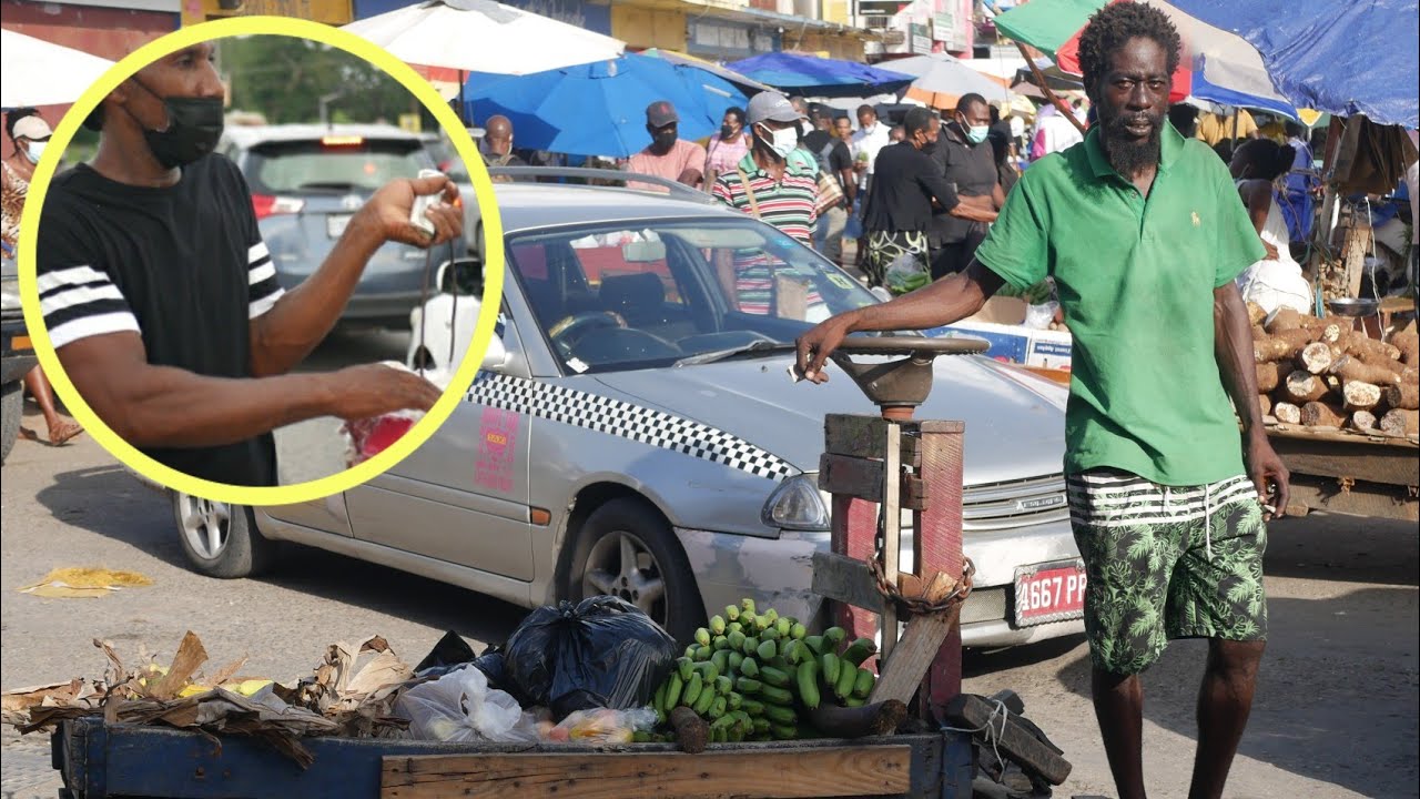Street Vendors in Jamaica are affected by No Movement Days