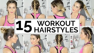 15 Easy Workout Hairstyles