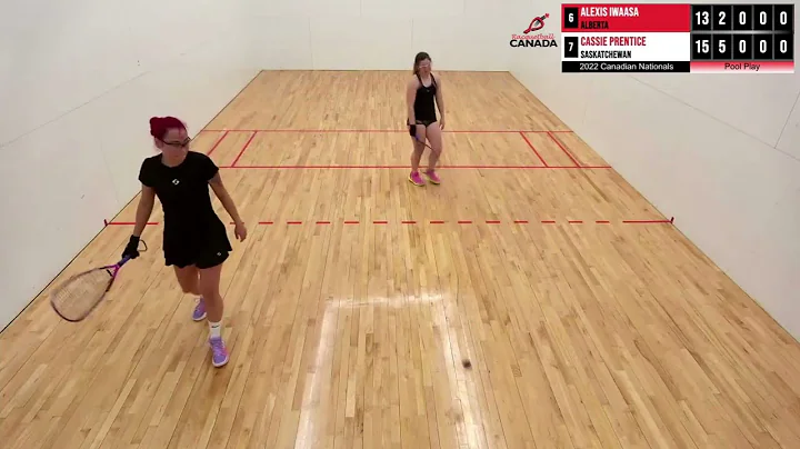 Women's Open Singles: Iwaasa vs Prentice - 2022 Na...