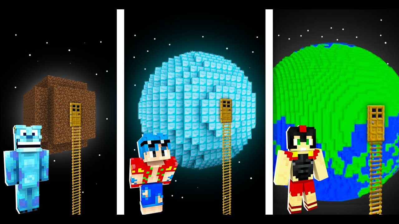 Timda Los PLANETAS SECRETOS de MINECRAFT 😱 con TIMBA VK, INVICTOR RAPTORGAMER ...