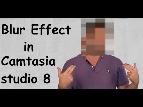 how to blur a face in a picture in camtasia 7