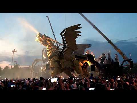 LA MACHINE OTTAWA GRAND FINALE. DRAGON FINAL BATTLE (FULL VERSION) AT CANADIAN WAR MUSEUM, CANADA