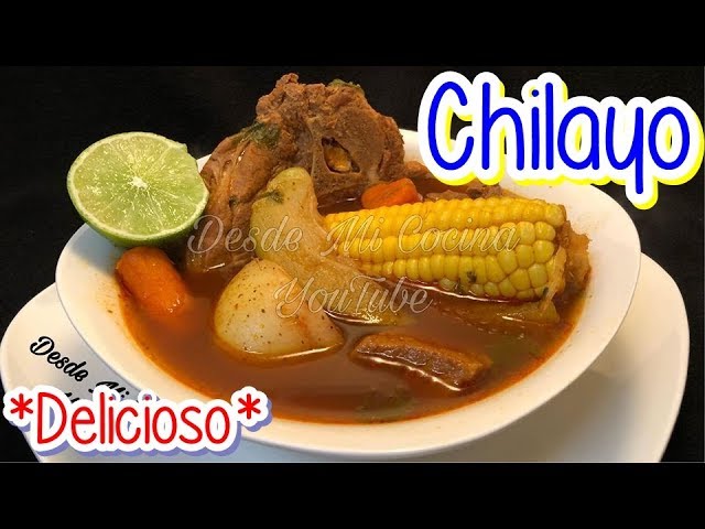 CHILAYO -a mi estilo- (Espinazo de Puerco con Verduras) || DESDE MI COCINA  by Lizzy - YouTube