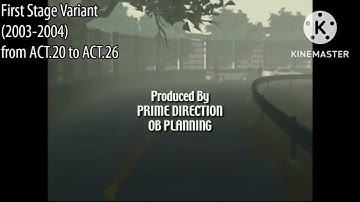 Initial D - Initialize opening variantions