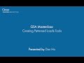 Gsa masterclass webinar  creating patterned loads tool