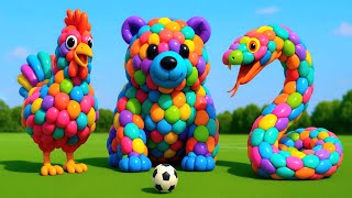 The Mascot Vibrato Istant Tiger Placed On The Football Field Is Popular, Co-Produced And Creative