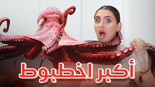 لقيت اكبر اخطبوط بالأردن 😳🐙