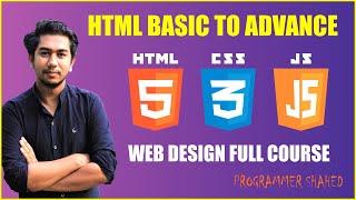 HTML Bangla Tutorial Basic To Advance   | Web Design Bangla Tutorial Full Course   | EP - 04