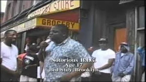 Notorious B I G    Brooklyn Freestyle at the age of 17 1989