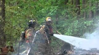 Mobile Home Fire