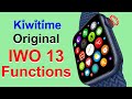 Kiwitime iwo 13 smart watch detailed functions review