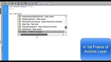 Flash Actionscript Tutorials - Dynamic Buttons to change display text - 11