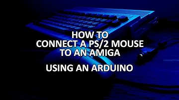 How To Connect a PS2 mouse to Amiga with Arduino