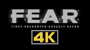 F.E.A.R. 4K | Xbox 360 | Full Playthrough
