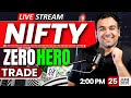 Live Trading ZERO HERO Trade ✅ #nifty #banknifty #livetrading (Portrait)