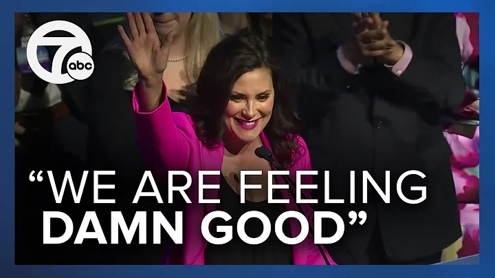 Michigan Gov. Gretchen Whitmer speaks as election ...